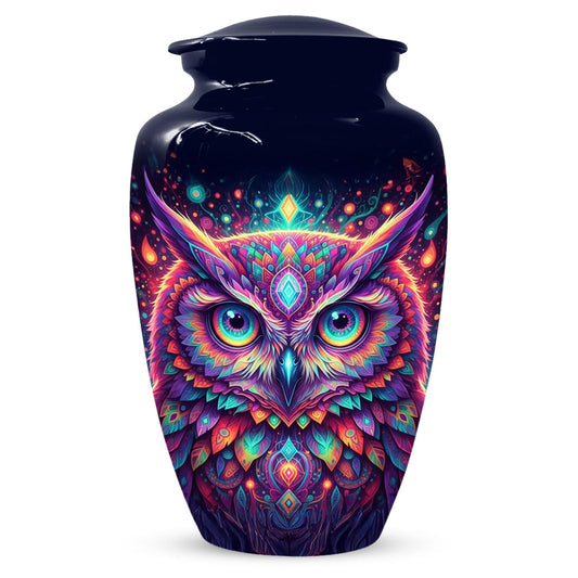 Owl Urn For Human Ashes - Adult Bird Cremation Urns For Male and Female