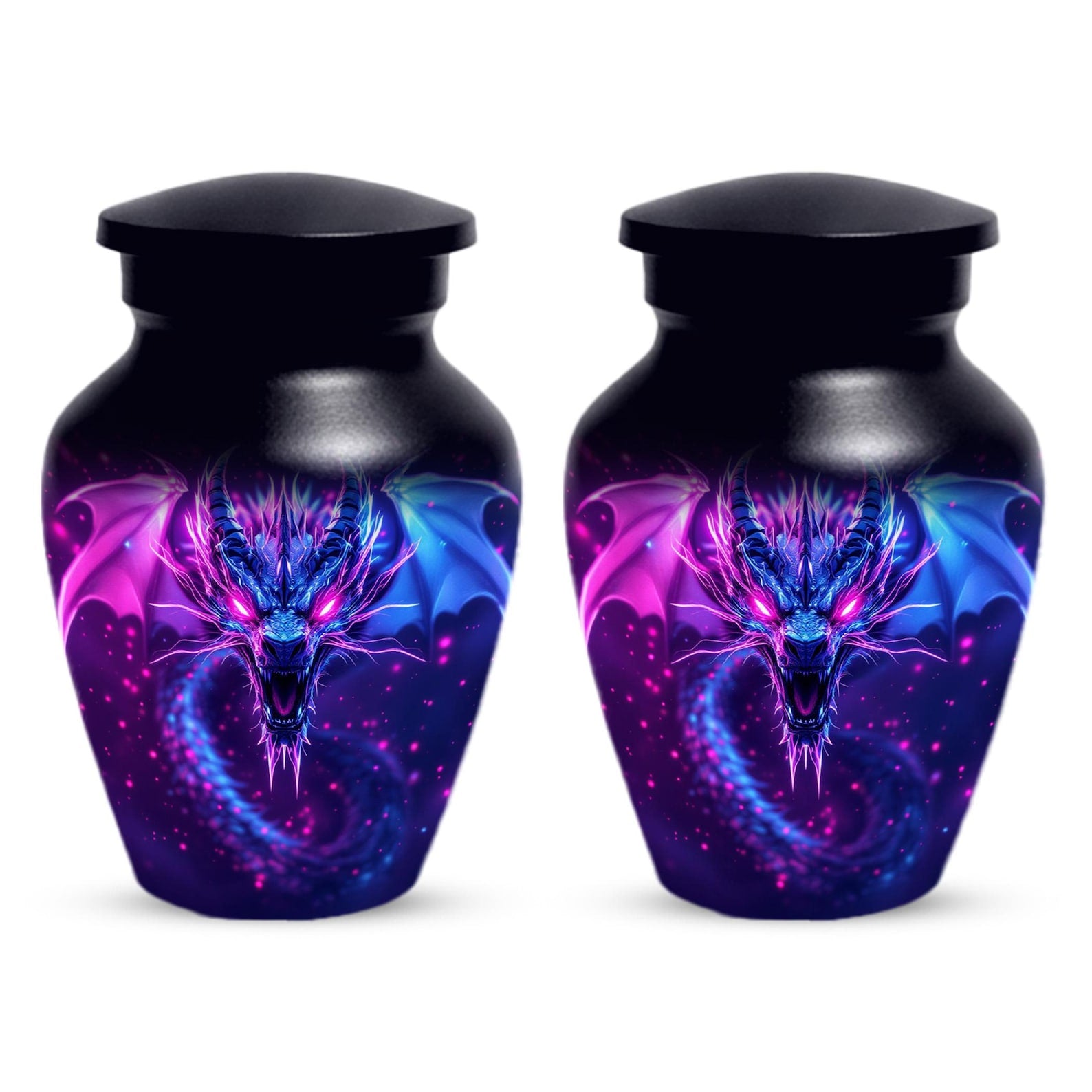 Dragon Urn For Human Ashes Adult Male | Unique Handmade Cremation Urns For Dad