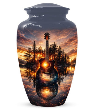Guitar Urn For Human Ashes - Music Urns For Male & Female