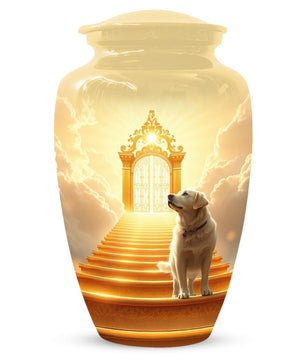 Labrador Dog Urns For Ashes | Extra Large Pet Cremation Urn For Memorial