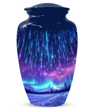 Aurora Borealis Urn For Adults - Northern Light Urns For Human Ashes