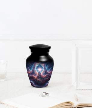 Celestial Adult Urn for Ashes -  Galaxy Memorial Cremation Urns | Personalized Funeral Keepsake