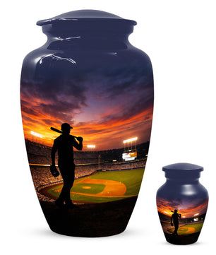 Baseball Memorial Urns for Ashes -  Personalized Cremation Keepsake for Dad | Custom Urn for Father