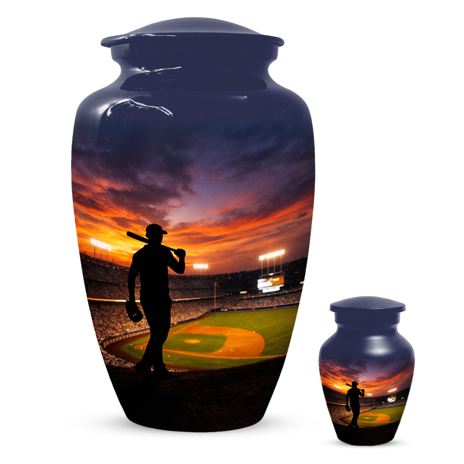 Baseball Memorial Urns for Ashes -  Personalized Cremation Keepsake for Dad | Custom Urn for Father