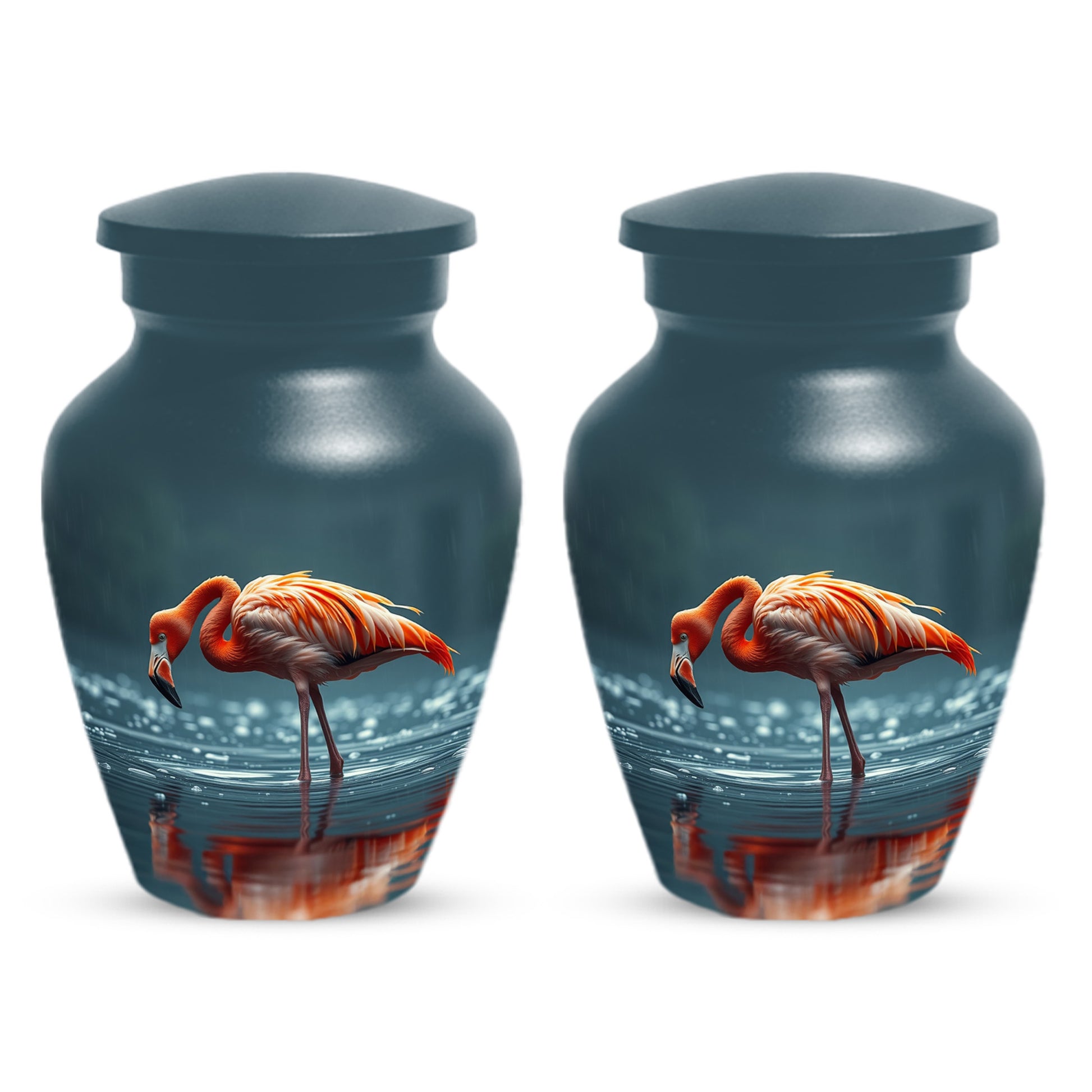 Flamingo Cremation Urn for Ashes – Custom Bird Memorial Urns for Adults