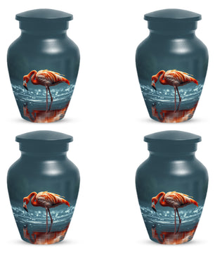 Flamingo Cremation Urn for Ashes – Custom Bird Memorial Urns for Adults