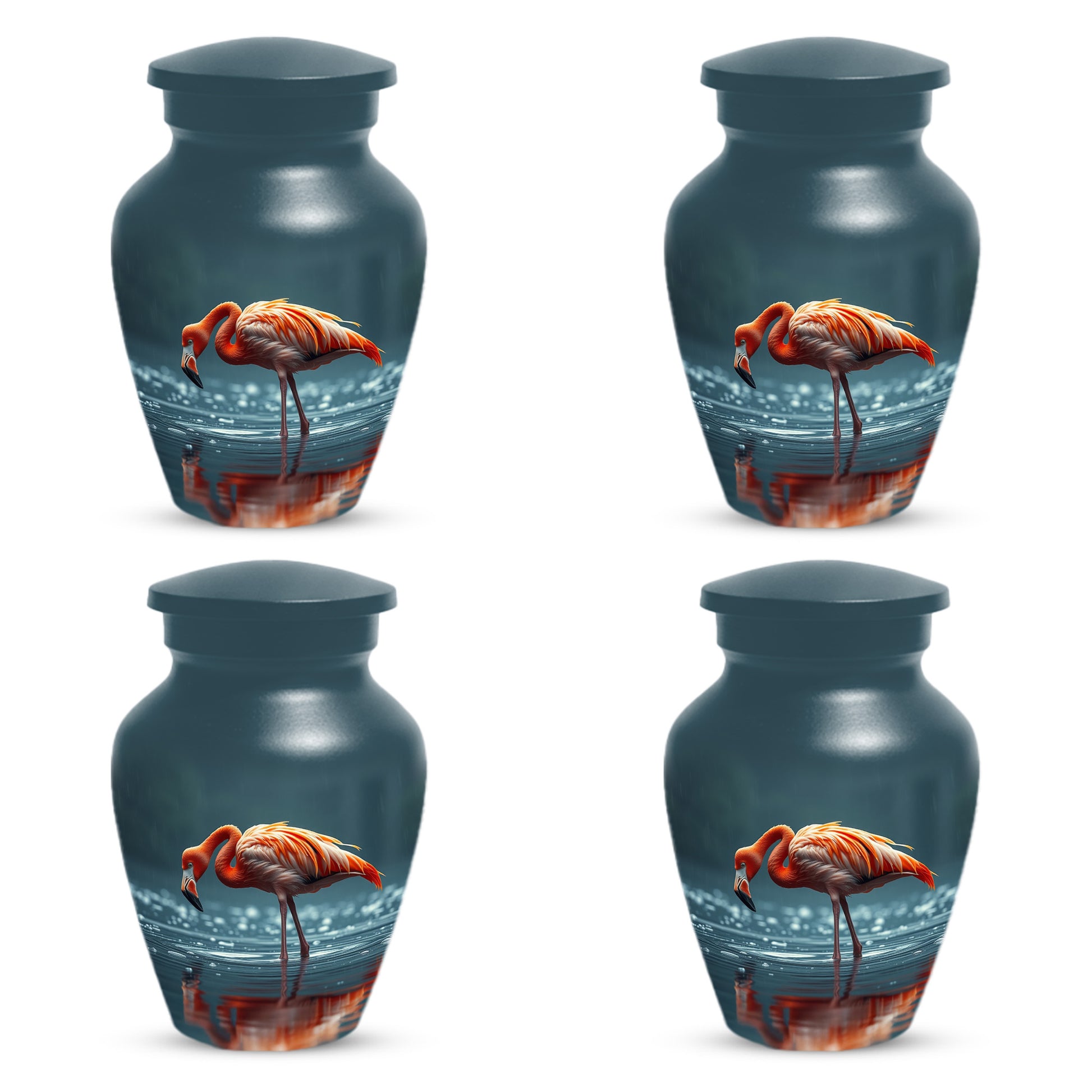 Flamingo Cremation Urn for Ashes – Custom Bird Memorial Urns for Adults