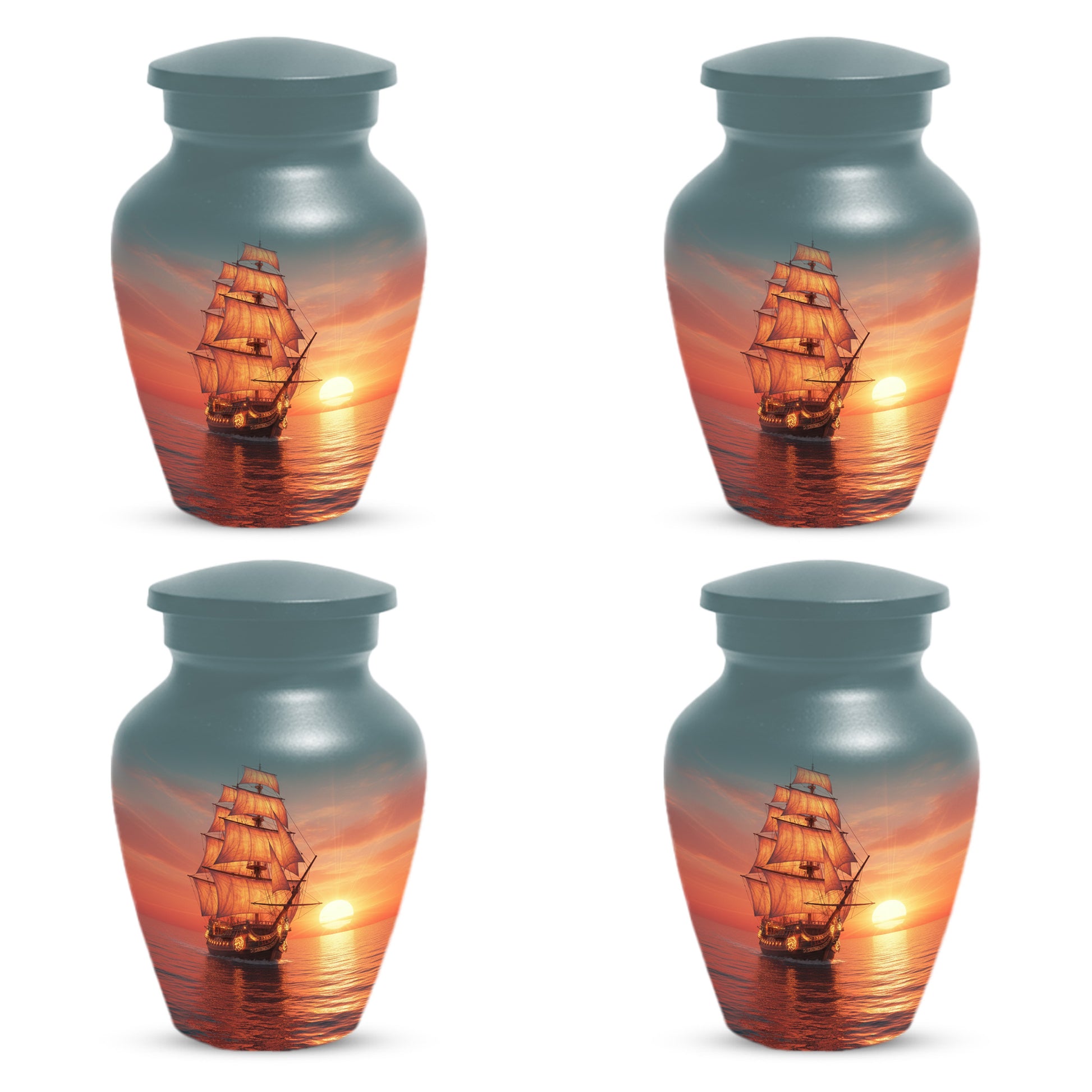 Sailing Ship Urns for Dad – Personalized KLeepsake for Dad | Nautical Memorial Urn for Father Ashes