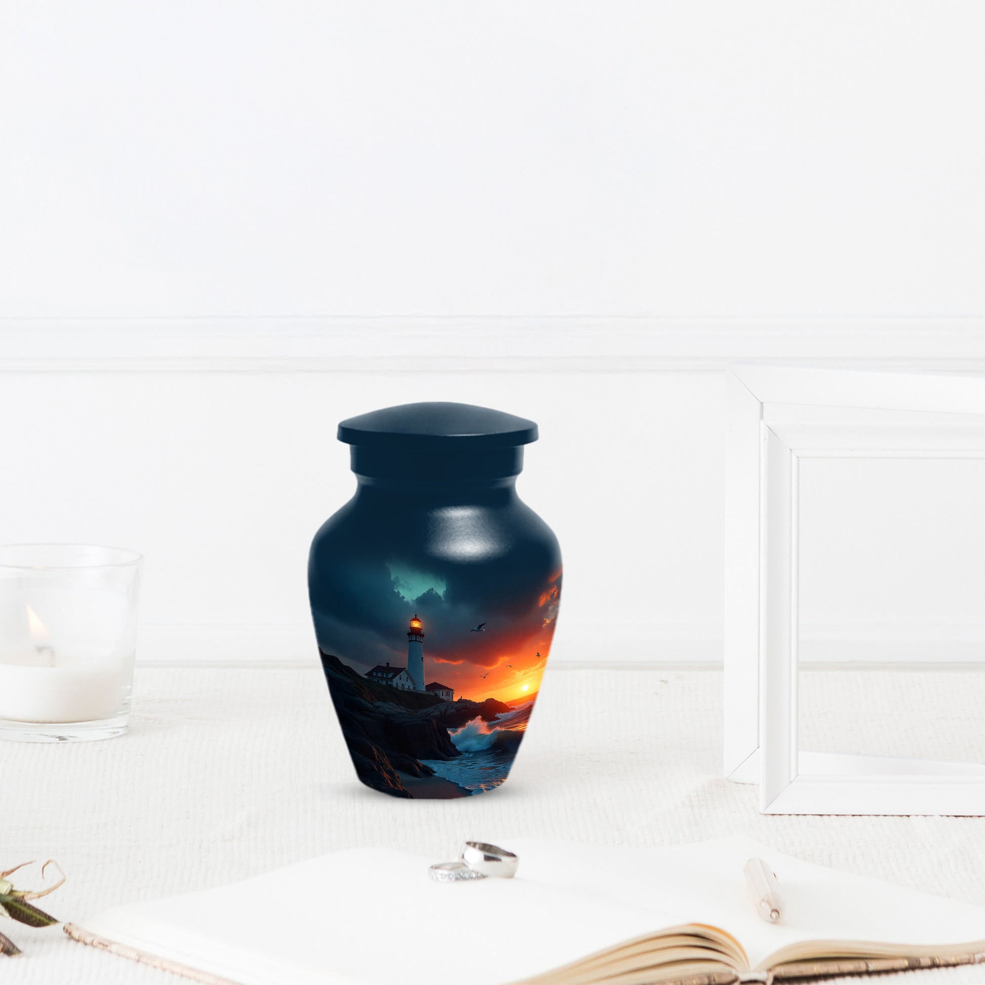 Lighthouse Urns for Dad – Personalized Urn for Dad |Cremation Urn Adult Male