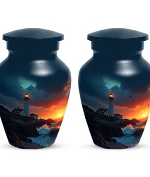 Lighthouse Urns for Dad – Personalized Urn for Dad |Cremation Urn Adult Male