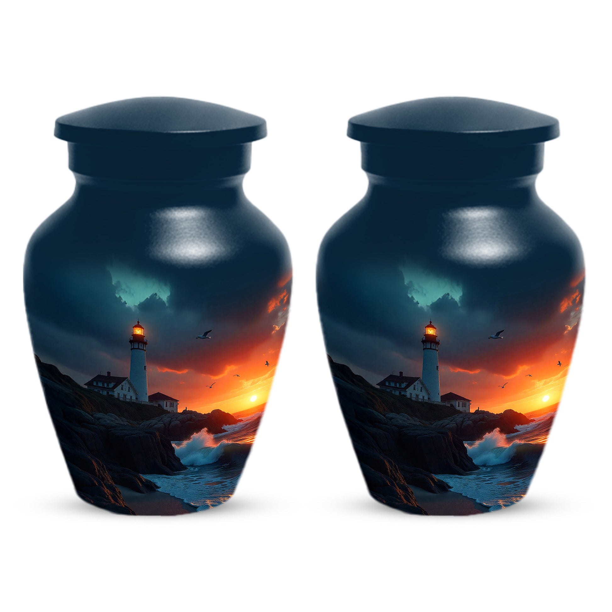 Lighthouse Urns for Dad – Personalized Urn for Dad |Cremation Urn Adult Male