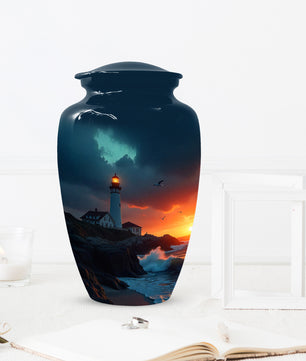 Lighthouse Urns for Dad – Personalized Urn for Dad |Cremation Urn Adult Male
