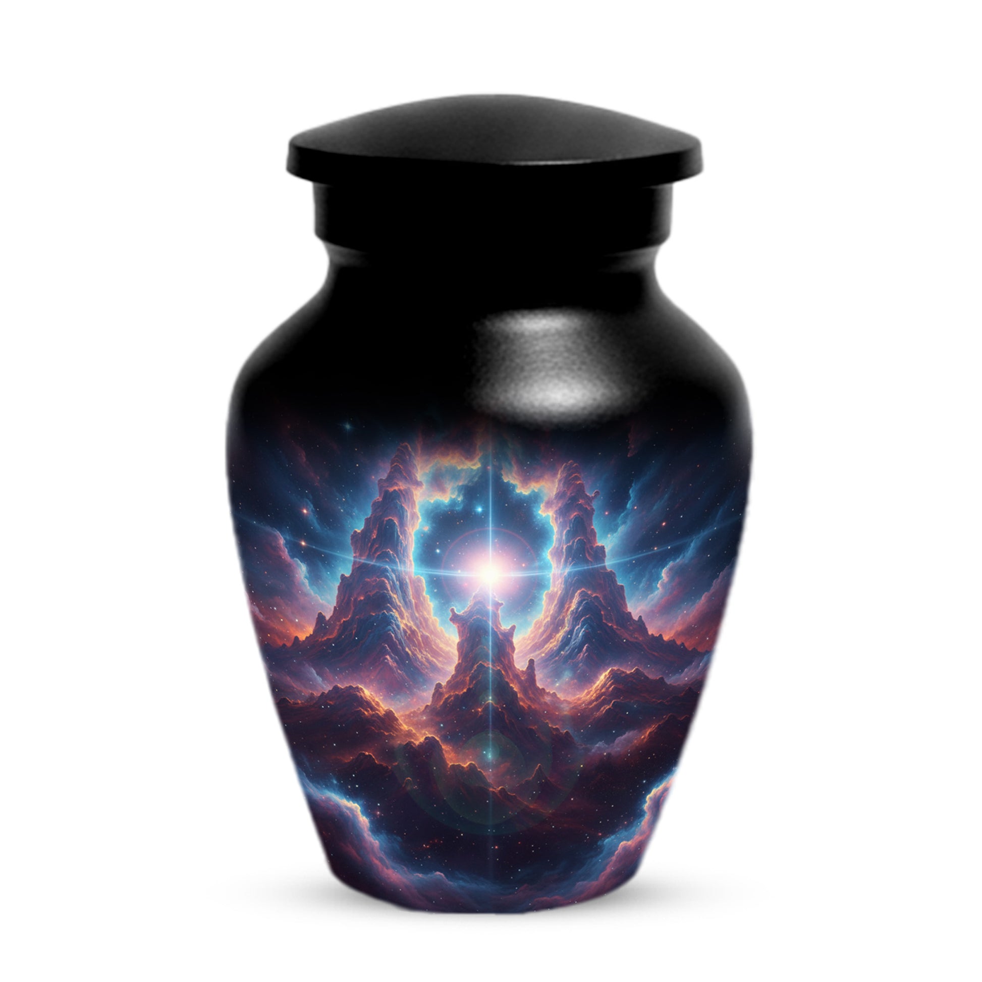 Celestial Adult Urn for Ashes -  Galaxy Memorial Cremation Urns | Personalized Funeral Keepsake