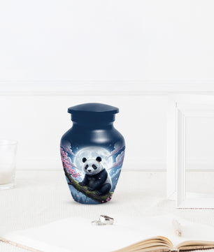 Moon Panda Urn for Mom - Panda Cremation Urns for Mother Ashes