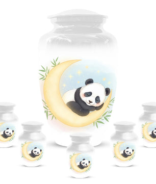 Sleeping Panda Urn for Mom – Cremation Urns for Mother Ashes