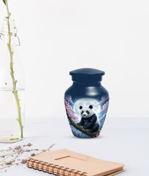 Moon Panda Urn for Mom - Panda Cremation Urns for Mother Ashes