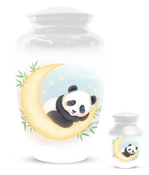 Sleeping Panda Urn for Mom – Cremation Urns for Mother Ashes