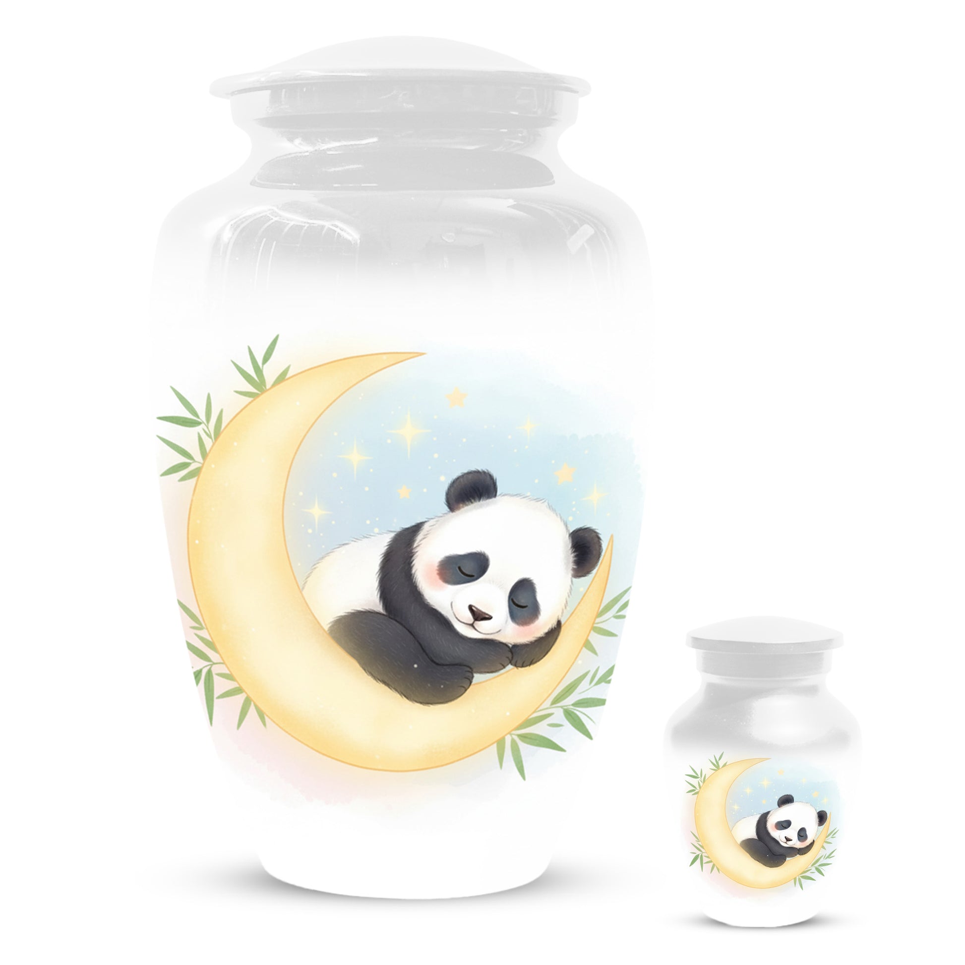 Sleeping Panda Urn for Mom – Cremation Urns for Mother Ashes