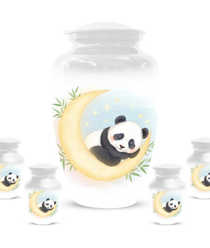 Sleeping Panda Urn for Mom – Cremation Urns for Mother Ashes