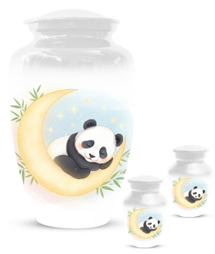 Sleeping Panda Urn for Mom – Cremation Urns for Mother Ashes