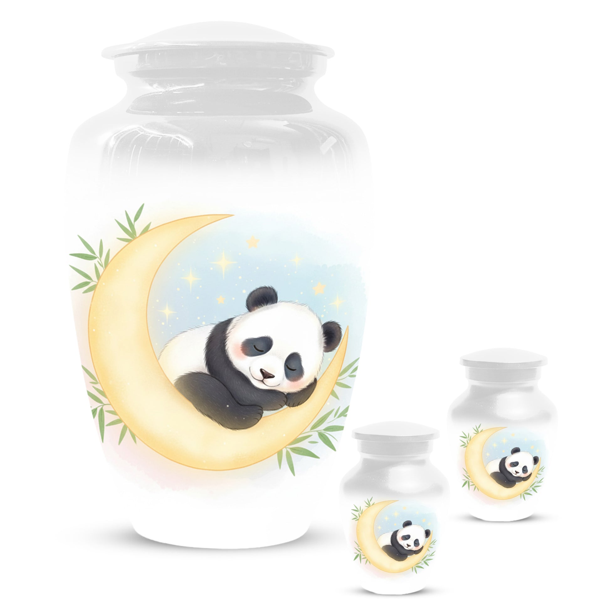 Sleeping Panda Urn for Mom – Cremation Urns for Mother Ashes