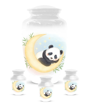 Sleeping Panda Urn for Mom – Cremation Urns for Mother Ashes