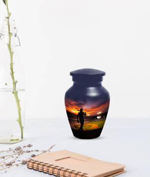 Baseball Memorial Urns for Ashes -  Personalized Cremation Keepsake for Dad | Custom Urn for Father