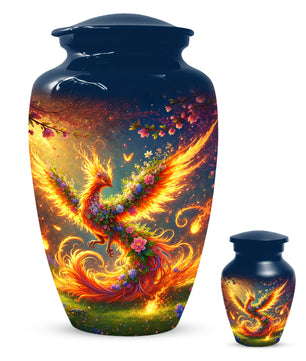 Phoenix Cremation Urn for Ashes -  Memorial Keepsake Urns for Mother