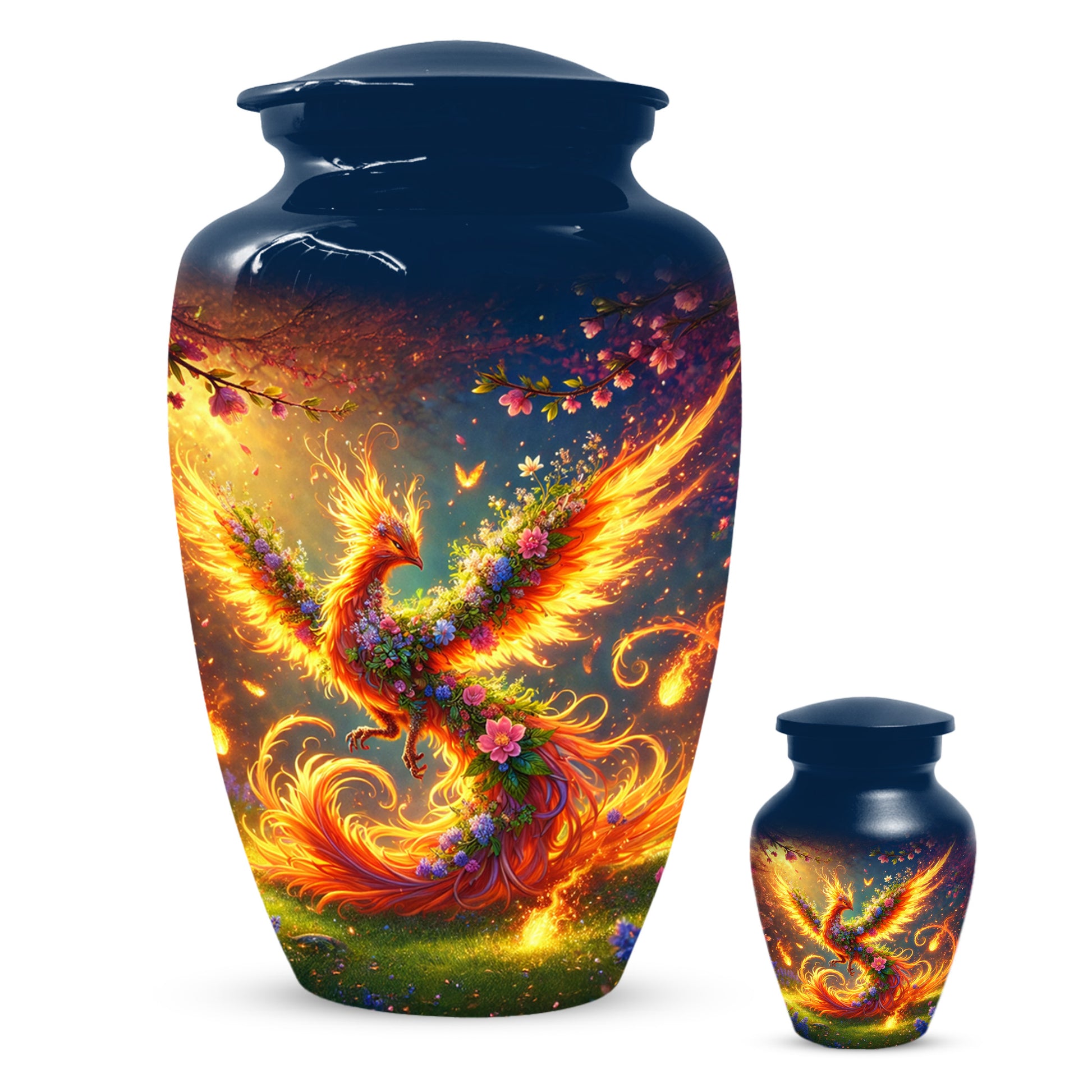 Phoenix Cremation Urn for Ashes -  Memorial Keepsake Urns for Mother
