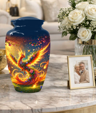 Phoenix Cremation Urn for Ashes -  Memorial Keepsake Urns for Mother