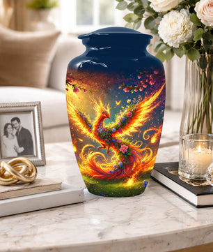 Phoenix Cremation Urn for Ashes -  Memorial Keepsake Urns for Mother