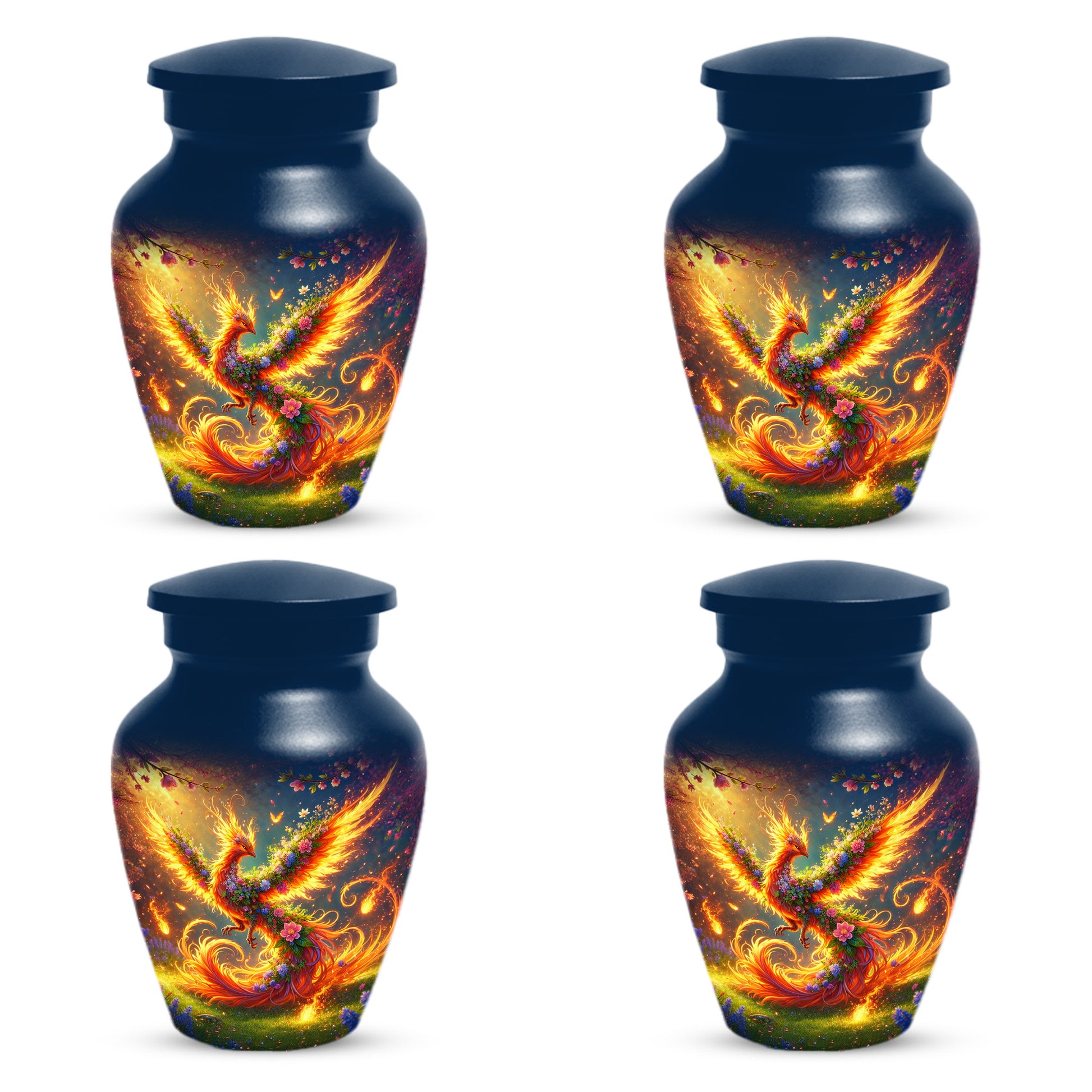 Phoenix Cremation Urn for Ashes -  Memorial Keepsake Urns for Mother