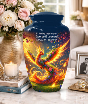 Phoenix Cremation Urn for Ashes -  Memorial Keepsake Urns for Mother