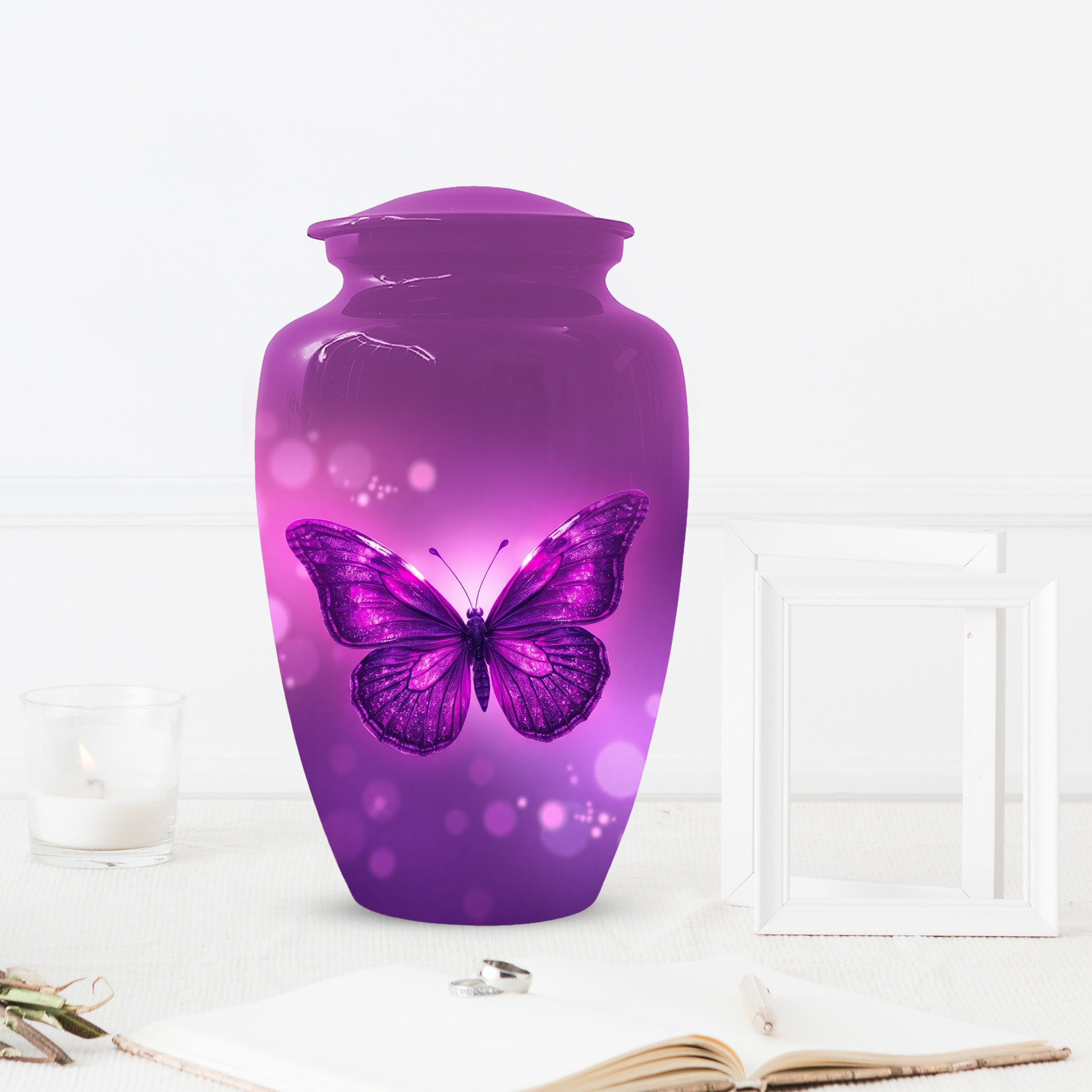 Butterfly Urn for Human Ashes | Personalized Memorial Urn