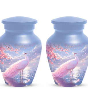 Peacock Cremation Urn for Ashes - Beautiful Memorial Urns for Mother