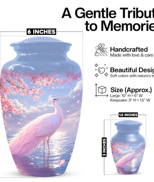 Peacock Cremation Urn for Ashes - Beautiful Memorial Urns for Mother