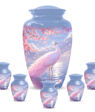 Peacock Cremation Urn for Ashes - Beautiful Memorial Urns for Mother