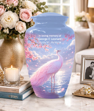 Peacock Cremation Urn for Ashes - Beautiful Memorial Urns for Mother