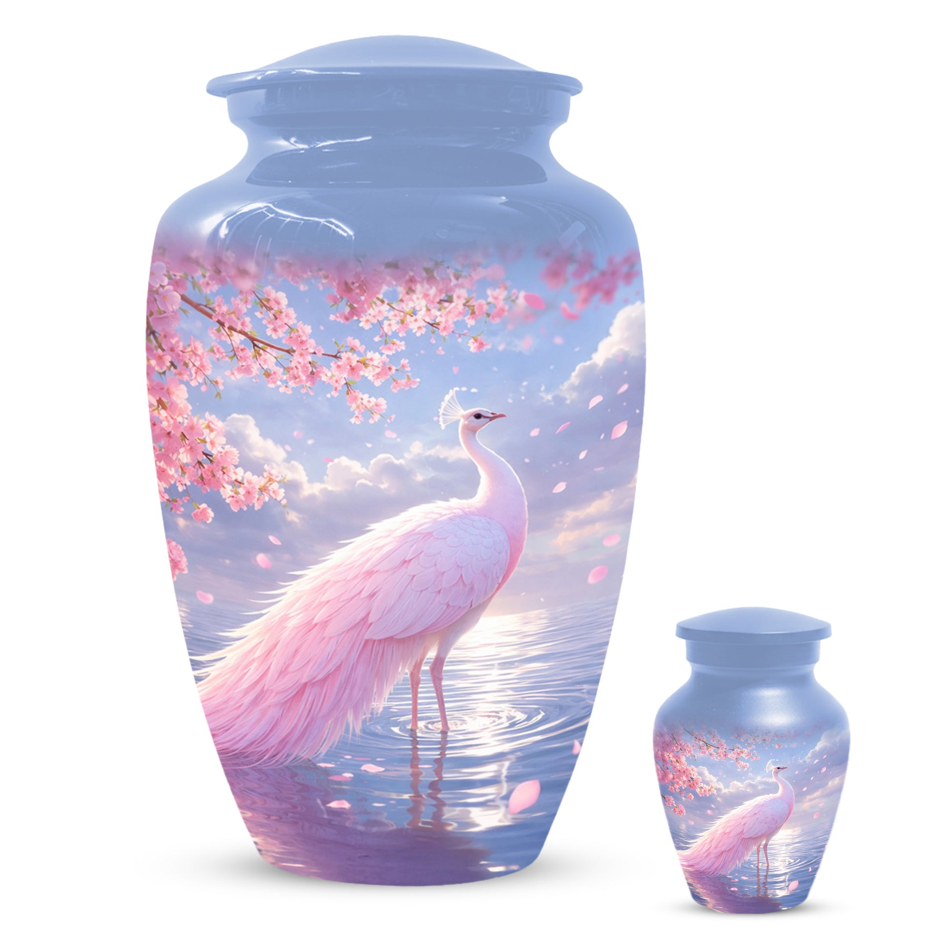 Peacock Cremation Urn for Ashes - Beautiful Memorial Urns for Mother