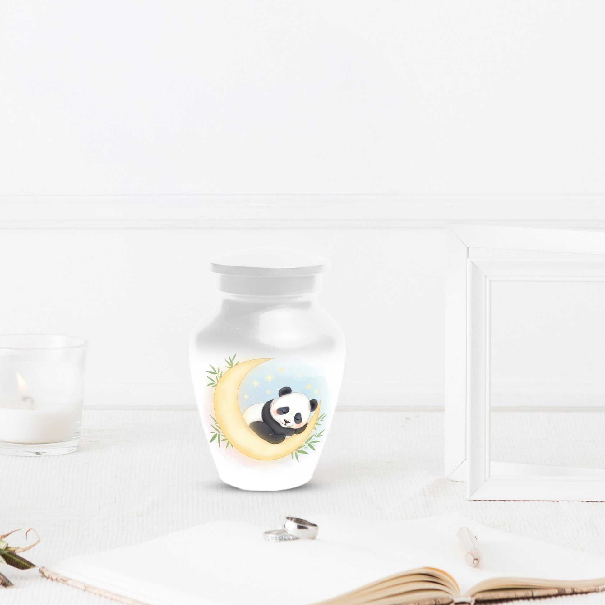 Sleeping Panda Urn for Mom – Cremation Urns for Mother Ashes