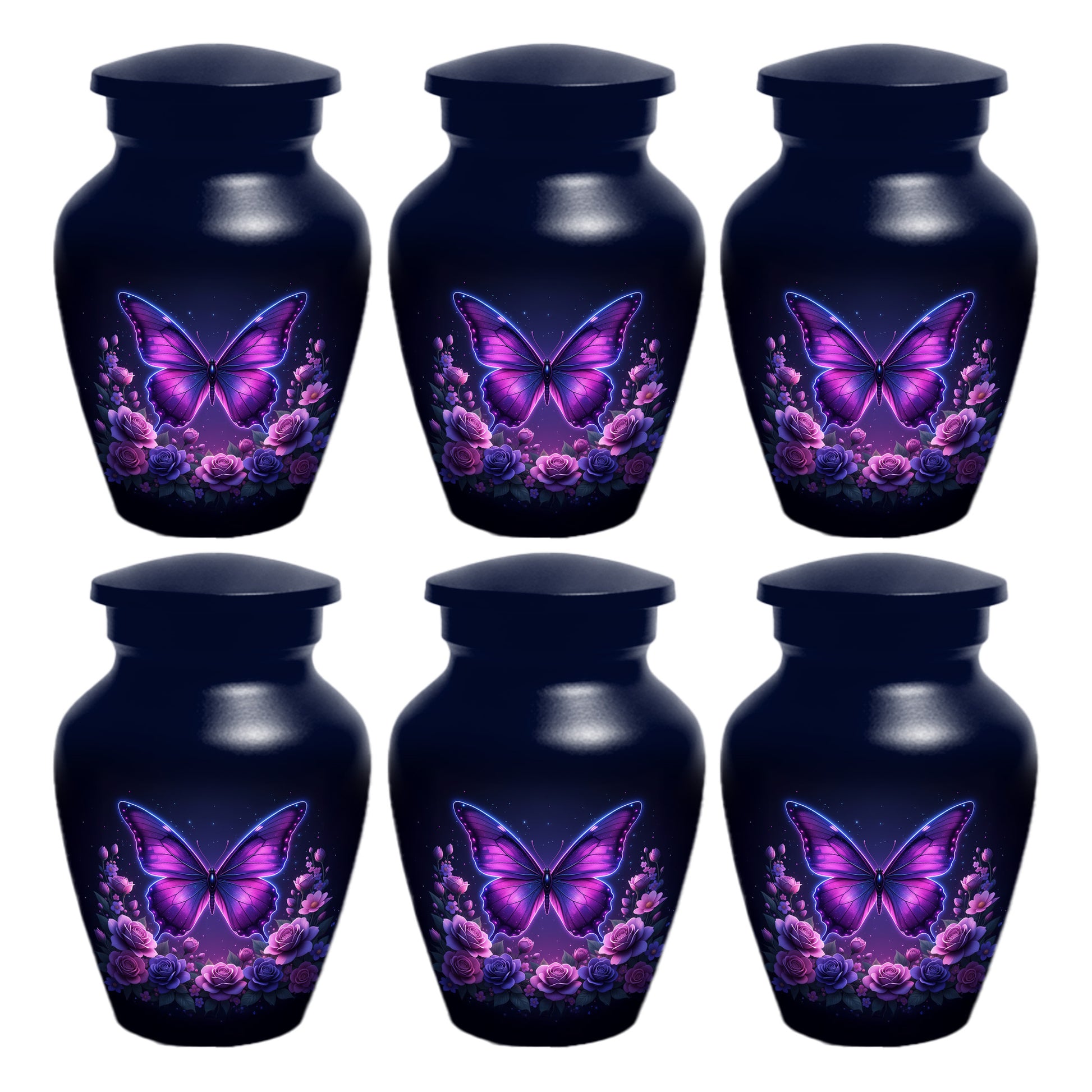 Butterfly Memorial Urn for Mom -  Beautiful Cremation Urns for Women
