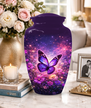 Butterfly Urn for Mom | Butterfly Large  Urns for Human Ashes |Adult Female Cremation Urn