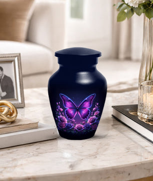 Butterfly Memorial Urn for Mom -  Beautiful Cremation Urns for Women