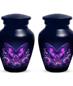 Butterfly Memorial Urn for Mom -  Beautiful Cremation Urns for Women