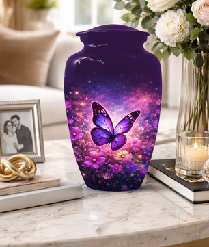 Butterfly Urn for Mom | Butterfly Large  Urns for Human Ashes |Adult Female Cremation Urn