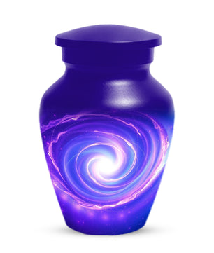 Galaxy Urn for Mom – Personalized Purple Galaxy Cremation Urns for Ashes