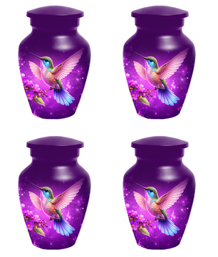 Hummingbird Urn for Ashes, Custom Hummingbird Cremation Urn