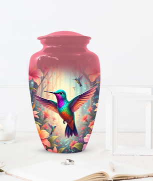 Hummingbird Memorial Urn | Custom Cremation Urn for Mom