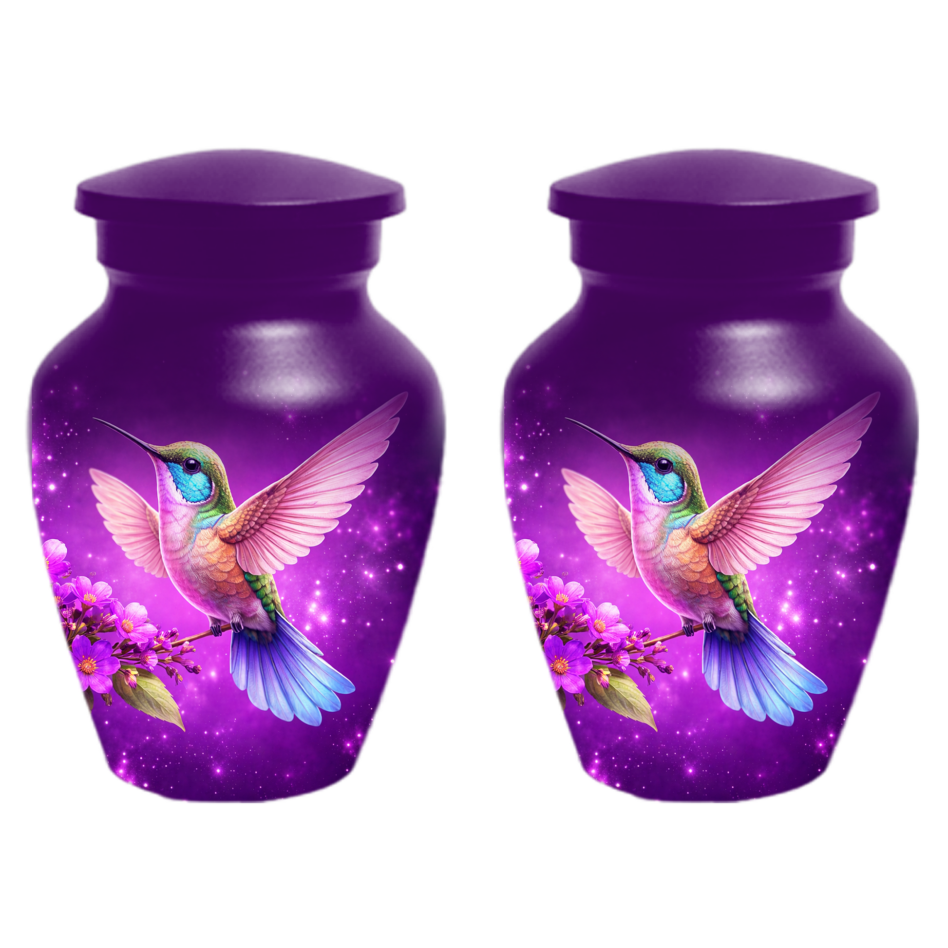 Hummingbird Urn for Ashes, Custom Hummingbird Cremation Urn