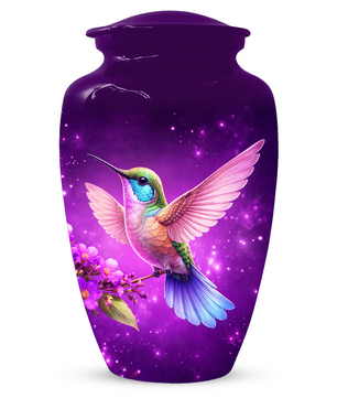 Hummingbird Urn for Ashes, Custom Hummingbird Cremation Urn